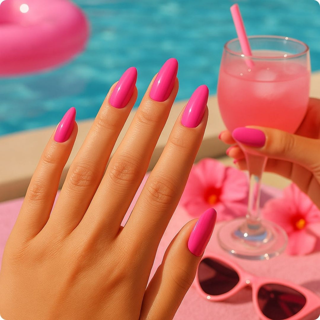 Láminas de Gel - Barbie Girl - Nooves Nails