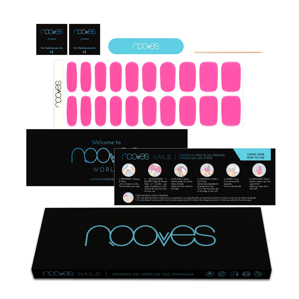 Láminas de Gel - Barbie Girl - Nooves Nails
