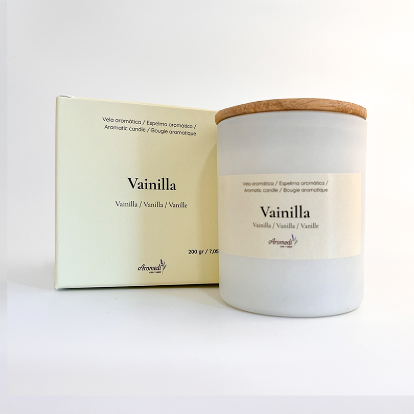 Vela Vainilla - www.lavanda.cat