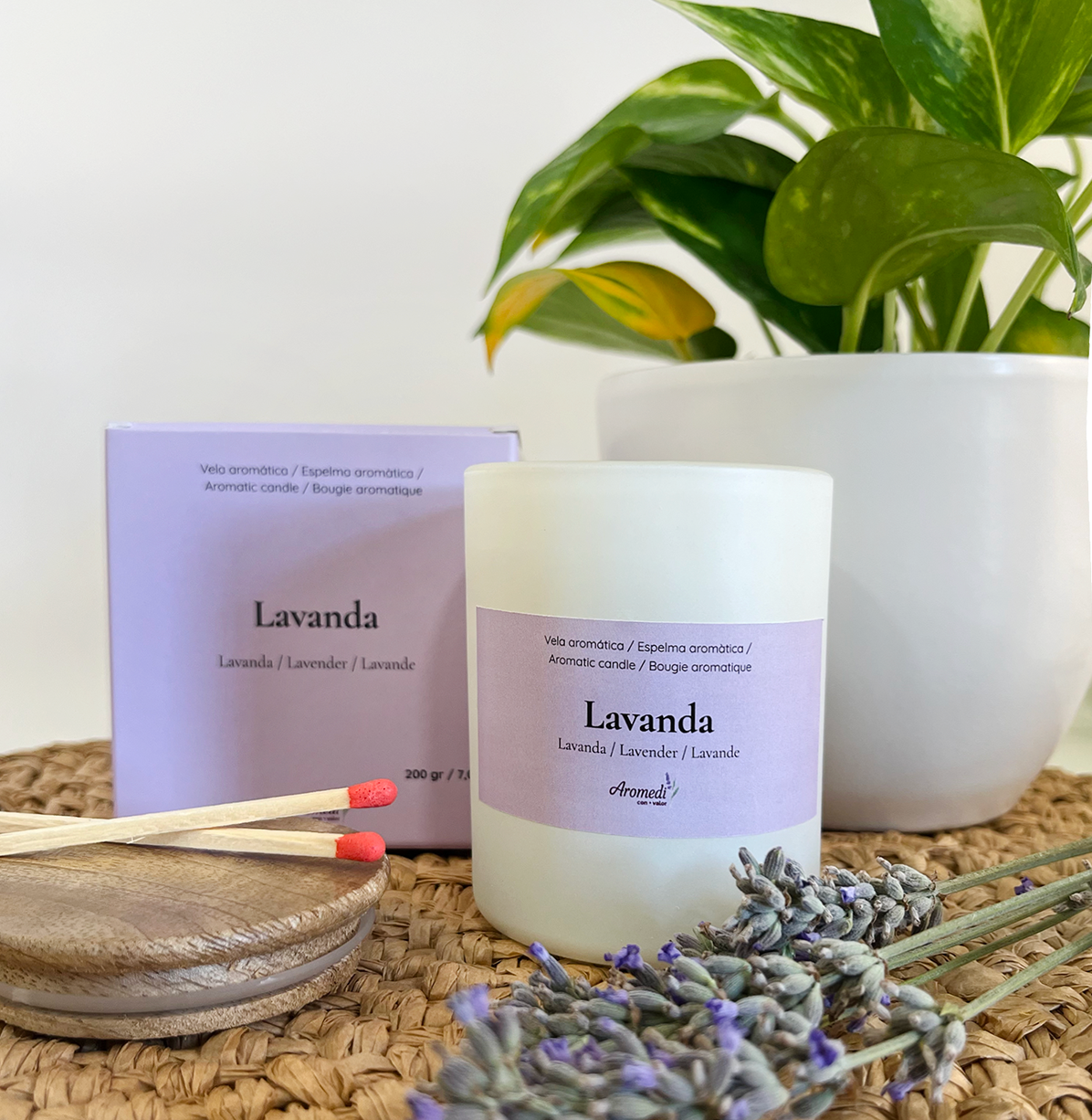 Vela Lavanda - www.lavanda.cat