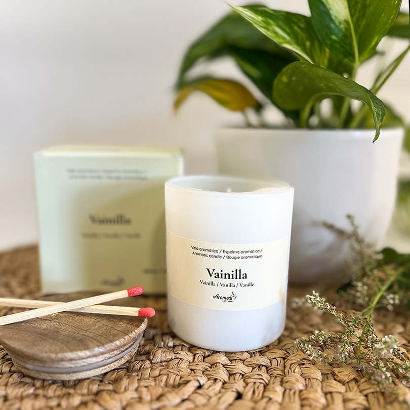 Vela Vainilla - www.lavanda.cat