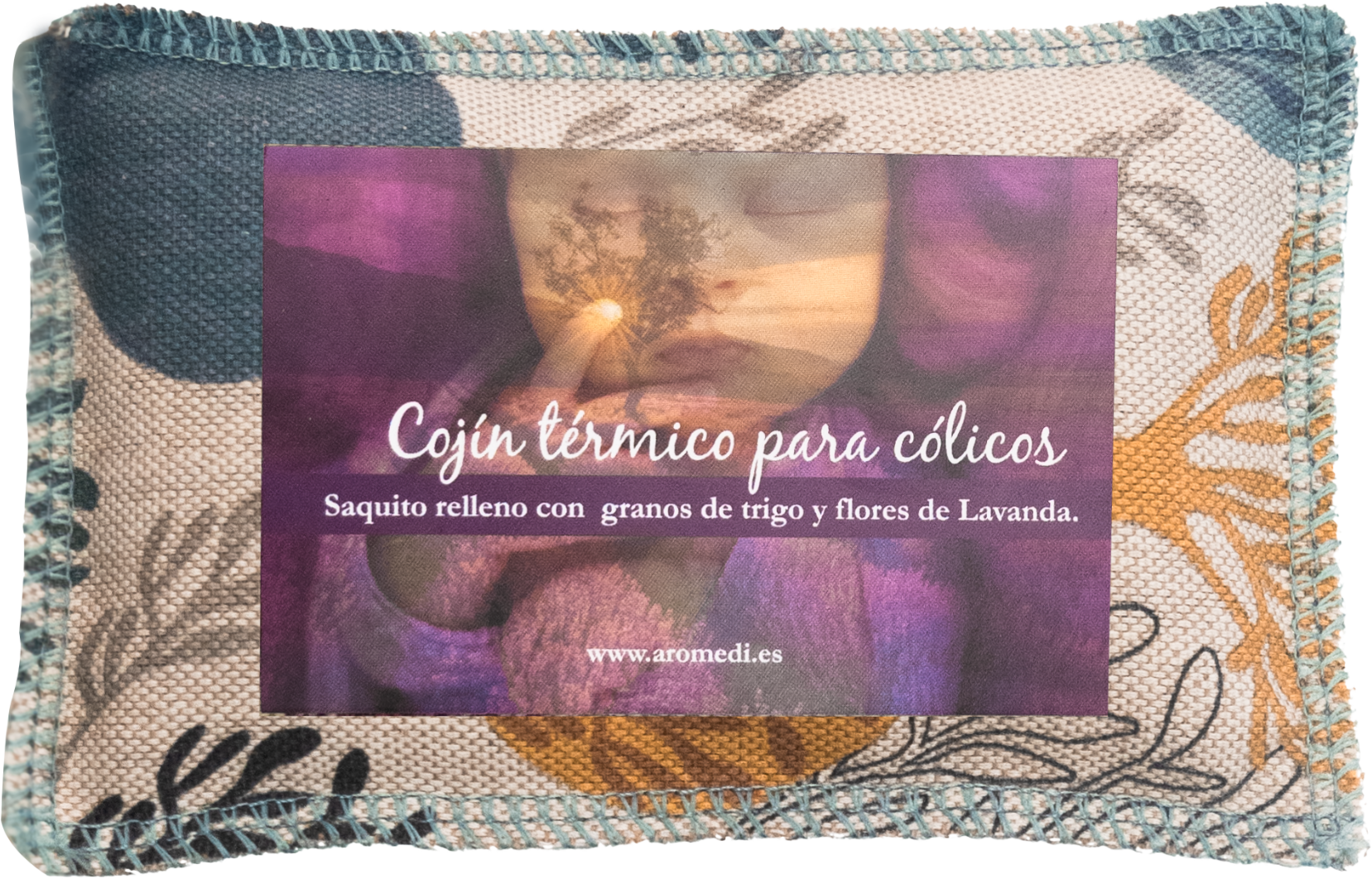 Cojín para aliviar los cólicos de tu bebé - www.lavanda.cat