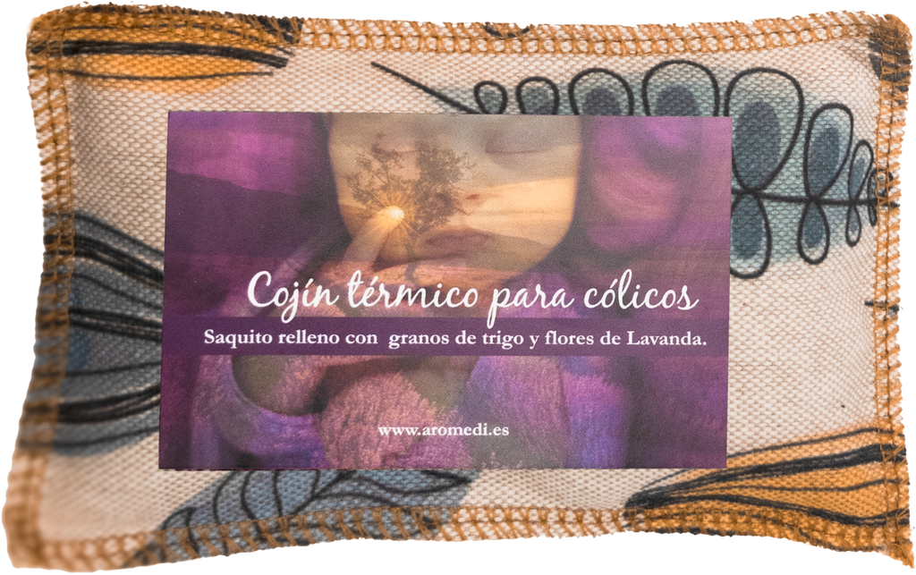 Cojín para aliviar los cólicos de tu bebé - www.lavanda.cat
