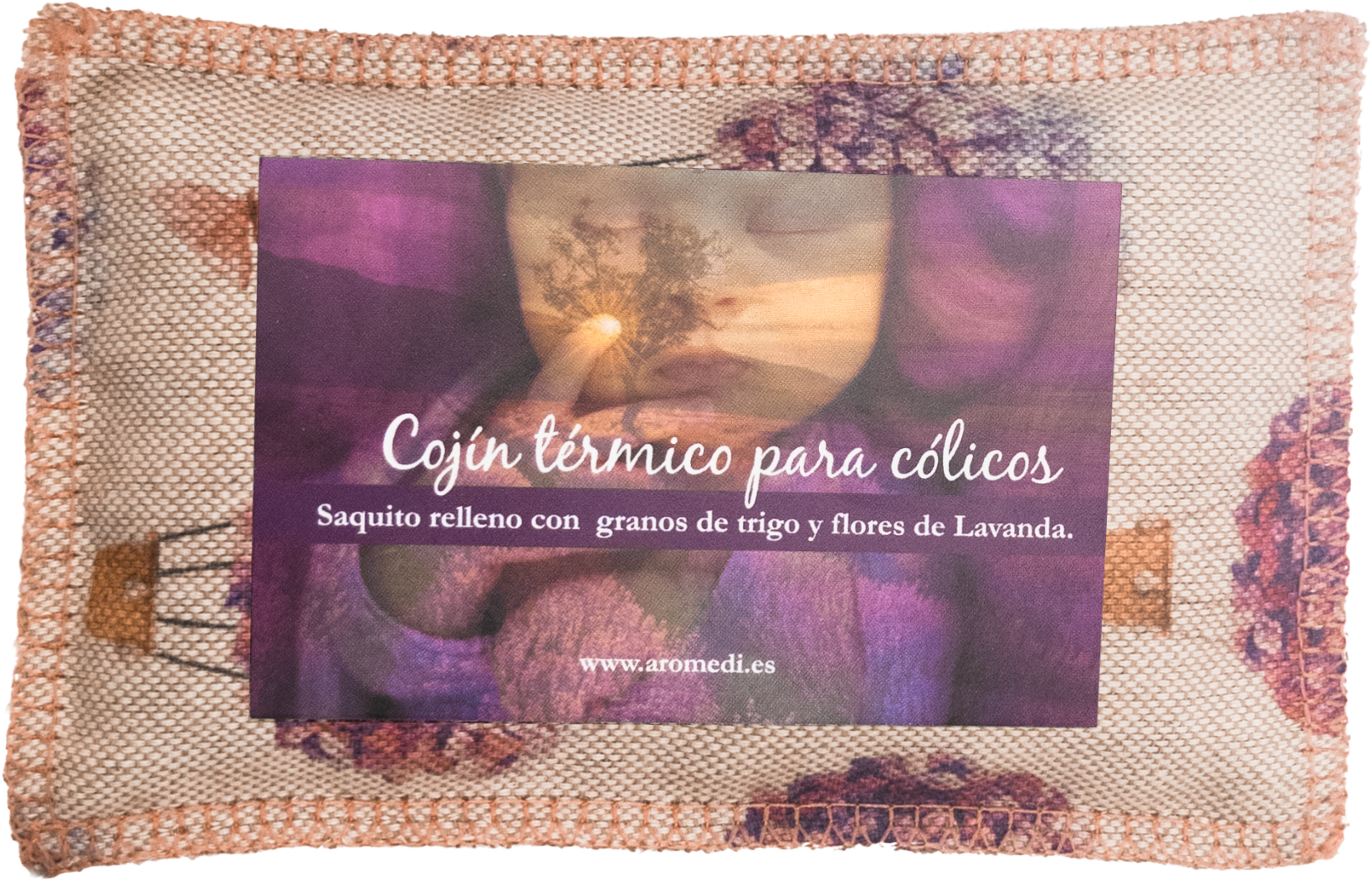 Cojín para aliviar los cólicos de tu bebé - www.lavanda.cat