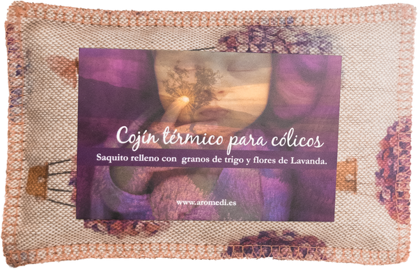 Cojín para aliviar los cólicos de tu bebé - www.lavanda.cat