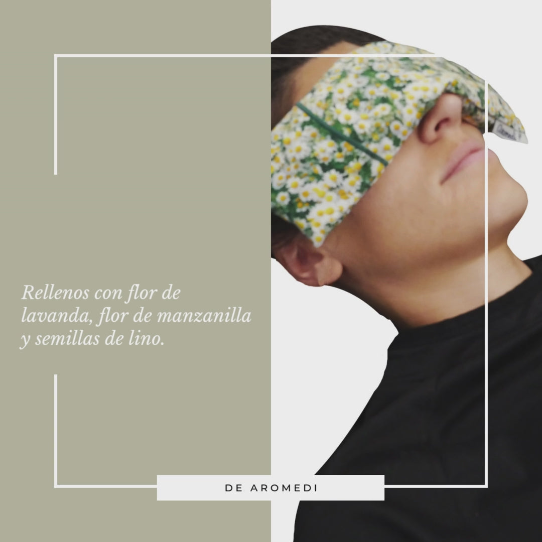 Cojín Ojos Relax Estampados